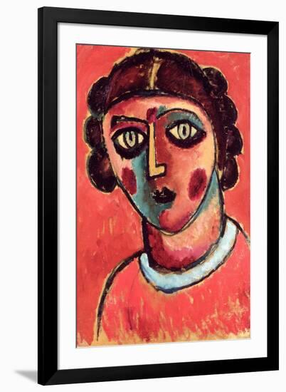 Head-Alexej Von Jawlensky-Framed Giclee Print