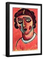 Head-Alexej Von Jawlensky-Framed Giclee Print