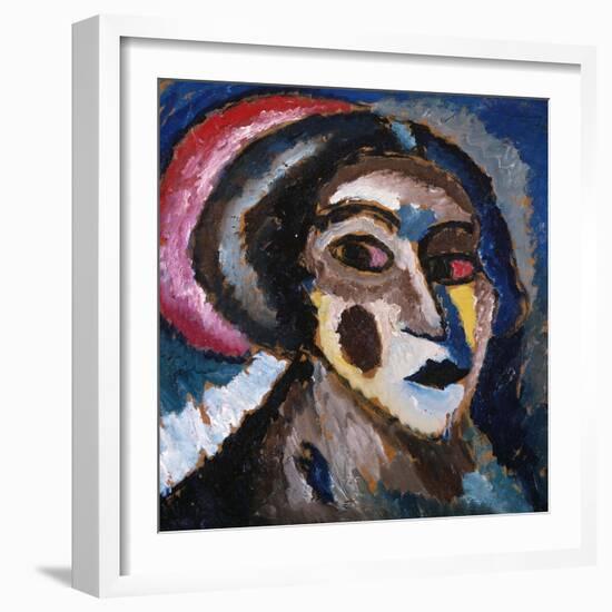 Head-Alexej Von Jawlensky-Framed Giclee Print