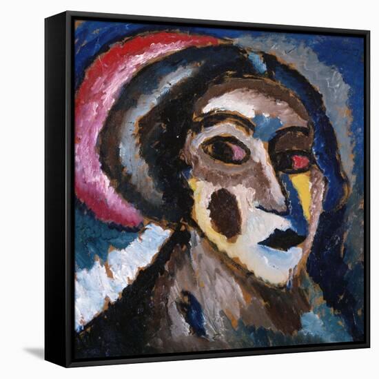 Head-Alexej Von Jawlensky-Framed Stretched Canvas