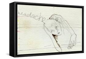 Headache, 2000-Bella Larsson-Framed Stretched Canvas