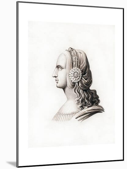 Headdress, Early 16th Century-Henry Shaw-Mounted Giclee Print