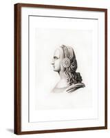 Headdress, Early 16th Century-Henry Shaw-Framed Giclee Print