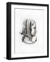 Headdress, Early 16th Century-Henry Shaw-Framed Giclee Print