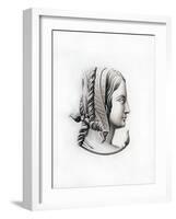 Headdress, Early 16th Century-Henry Shaw-Framed Giclee Print