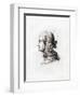 Headdress, Early 16th Century-Henry Shaw-Framed Giclee Print