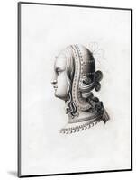 Headdress, Early 16th Century-Henry Shaw-Mounted Giclee Print