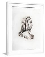 Headdress, Early 16th Century-Henry Shaw-Framed Giclee Print