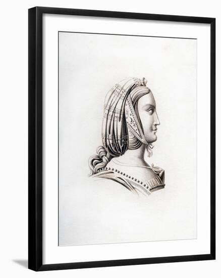 Headdress, Early 16th Century-Henry Shaw-Framed Giclee Print