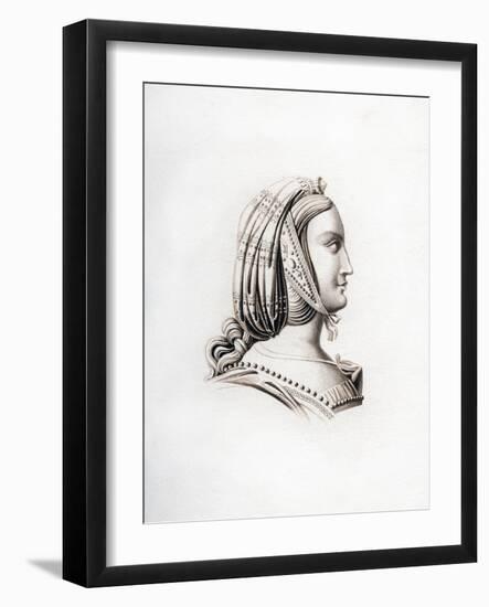 Headdress, Early 16th Century-Henry Shaw-Framed Giclee Print