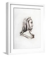 Headdress, Early 16th Century-Henry Shaw-Framed Giclee Print