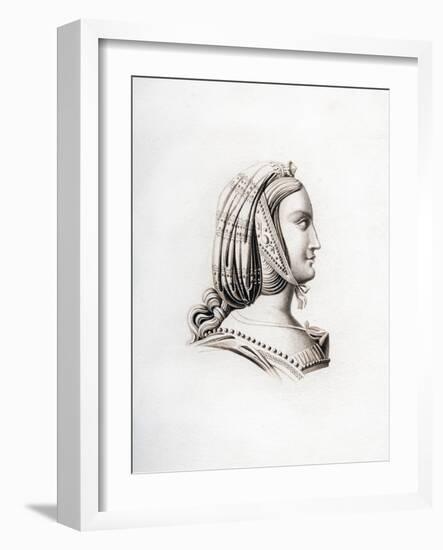 Headdress, Early 16th Century-Henry Shaw-Framed Giclee Print