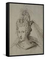 Headdress, Probably for Anne of Denmark-Inigo Jones-Framed Stretched Canvas