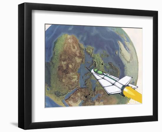 Headed Home-Ric Stultz-Framed Premium Giclee Print