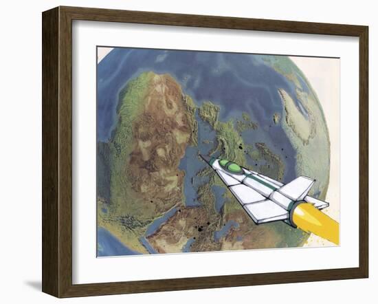 Headed Home-Ric Stultz-Framed Giclee Print