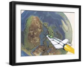 Headed Home-Ric Stultz-Framed Giclee Print