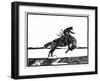 Headin For The Tulles-Frank Redlinger-Framed Art Print