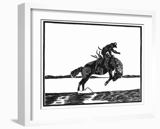 Headin For The Tulles-Frank Redlinger-Framed Art Print