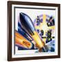 Heading for Space-Wilf Hardy-Framed Giclee Print