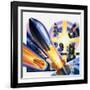 Heading for Space-Wilf Hardy-Framed Giclee Print