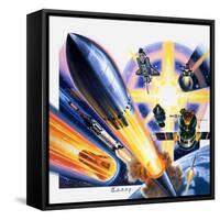 Heading for Space-Wilf Hardy-Framed Stretched Canvas