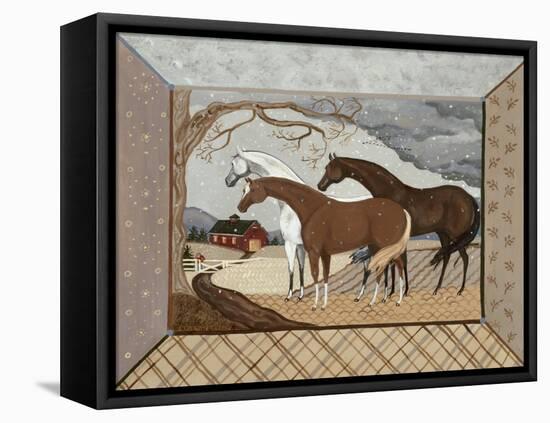 Heading Home- November-Kristin Bryant-Framed Stretched Canvas