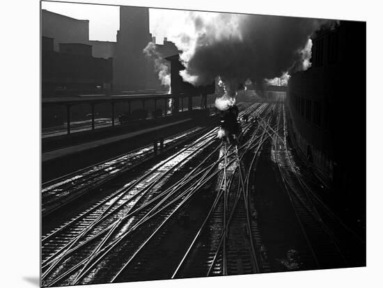 Heading into the Station-Jack Delano-Mounted Photographic Print