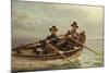 Heading Out, 1872-John George Brown-Mounted Giclee Print