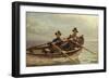 Heading Out, 1872-John George Brown-Framed Giclee Print