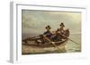 Heading Out, 1872-John George Brown-Framed Giclee Print