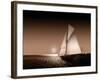 Heading Out Sepia-Ben James-Framed Giclee Print