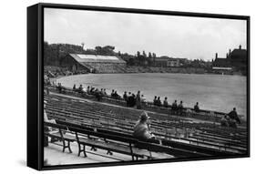 Headingley, the Ground of Yorkshire Cricket Club in Leeds.. C.1935-Staff-Framed Stretched Canvas