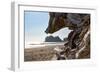 Headland at La Push Beach in the the Pacific Northwest, Washington State, United States of America,-Martin Child-Framed Photographic Print