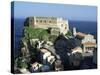 Headland on the Straits of Messina, Scilla, Italy-Robert Francis-Stretched Canvas