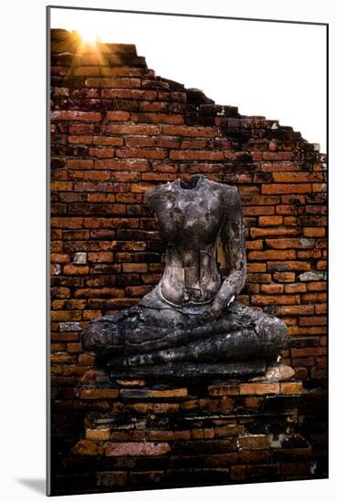 Headless Buddha In Ayutthaya, Thailand-Lindsay Daniels-Mounted Photographic Print