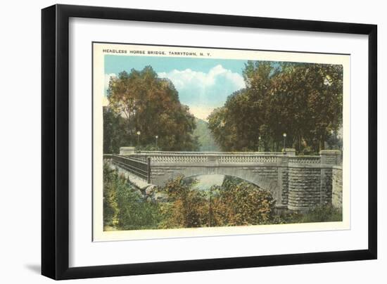 Headless Horse Bridge, Tarrytown, New York-null-Framed Art Print