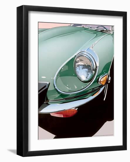 Headlight-Dennis Mukai-Framed Art Print