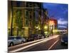 Headlights in the Pearl District, Portland, Oregon, USA-Janis Miglavs-Mounted Photographic Print