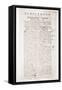 Headlines Announce Virginia's Ratification of the Constitution, July 2, 1788-null-Framed Stretched Canvas