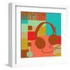 Headphones-Yashna-Framed Art Print