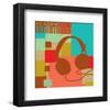 Headphones-Yashna-Framed Art Print