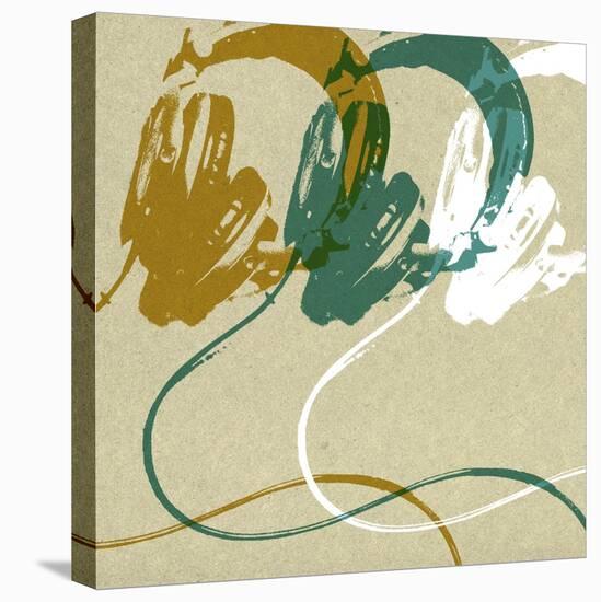 Headphones-Stella Bradley-Stretched Canvas