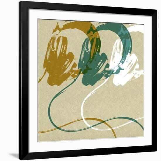 Headphones-Stella Bradley-Framed Giclee Print