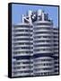 Headquarters of Bmw, Munich, Bavaria, Germany-Hans Peter Merten-Framed Stretched Canvas