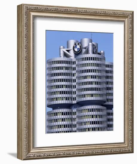 Headquarters of Bmw, Munich, Bavaria, Germany-Hans Peter Merten-Framed Photographic Print
