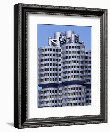 Headquarters of Bmw, Munich, Bavaria, Germany-Hans Peter Merten-Framed Photographic Print