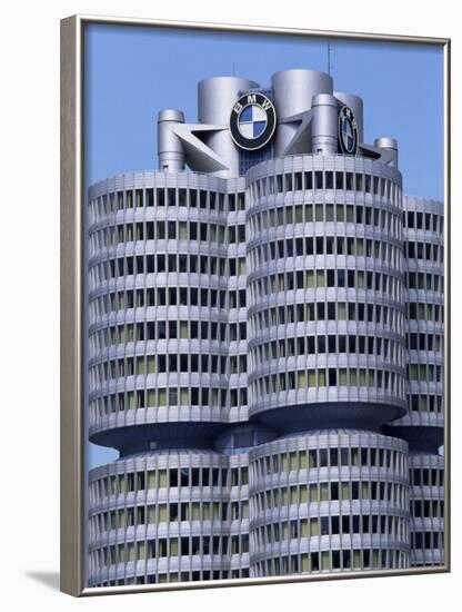 Headquarters of Bmw, Munich, Bavaria, Germany-Hans Peter Merten-Framed Photographic Print