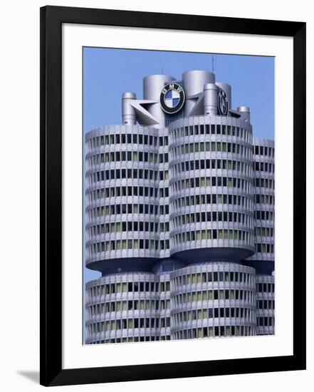 Headquarters of Bmw, Munich, Bavaria, Germany-Hans Peter Merten-Framed Photographic Print