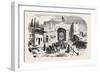 Headquarters of Omer Pasha-Soukoum Kale, 1855-null-Framed Giclee Print