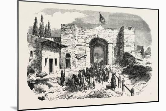 Headquarters of Omer Pasha-Soukoum Kale, 1855-null-Mounted Giclee Print